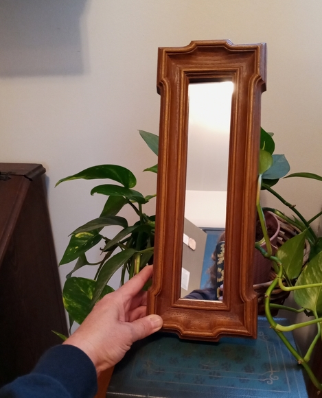 Homco Other - Homco mirror faux wood